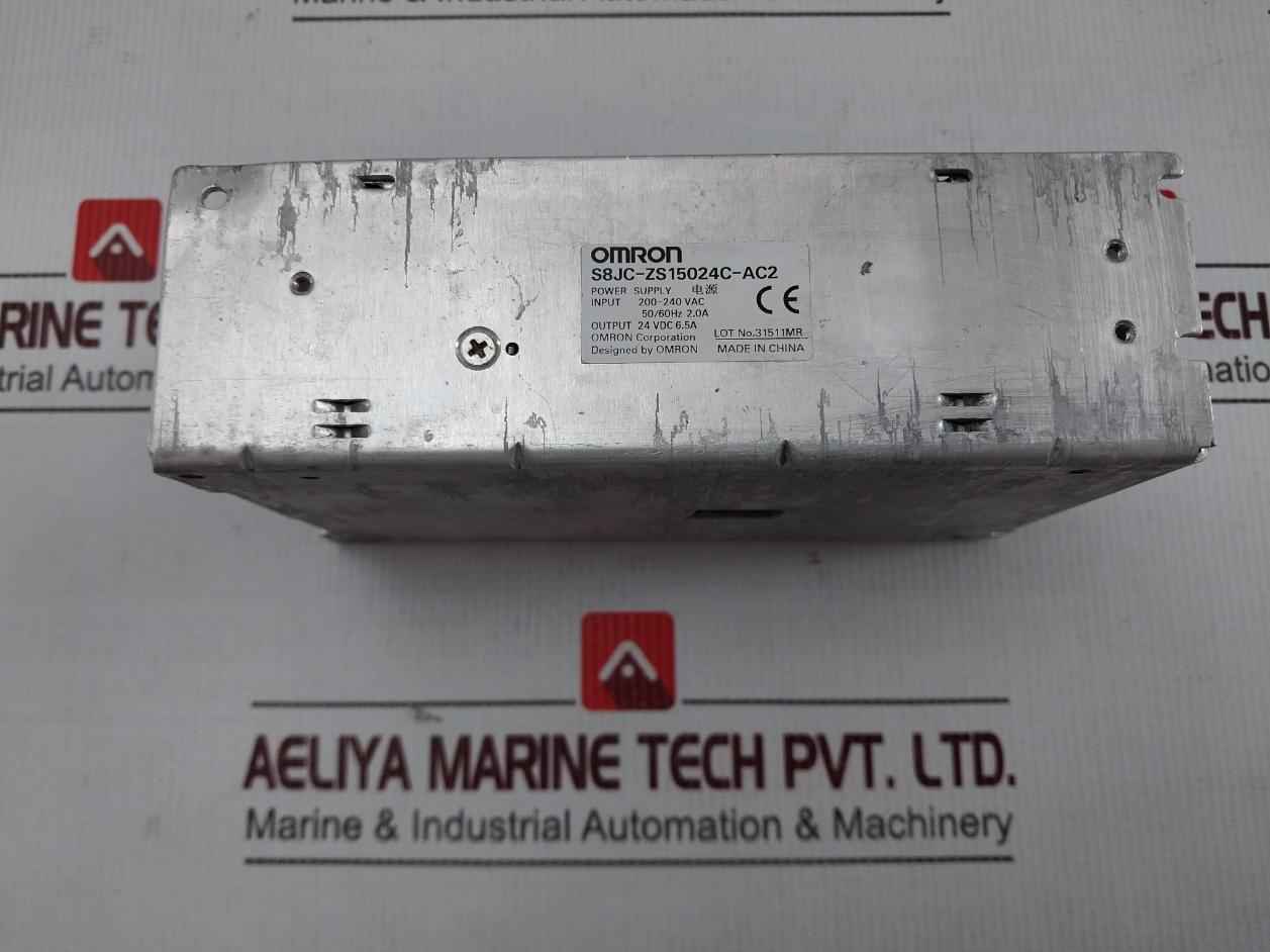 Omron S8Jc-zs15024C-ac2 Power Supply 200-240 Vac 50/60Hz 2.0A