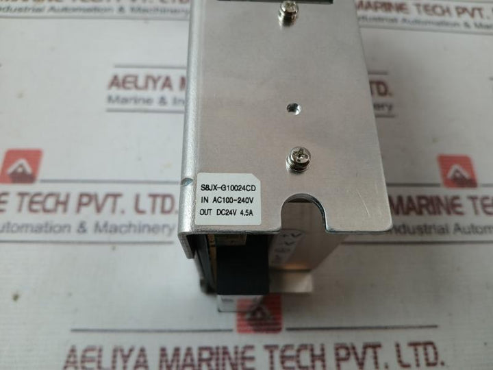 Omron S8Jx-g10024Cd Ac/Dc Din Rail Supply 24V 100W Ac100-240V Dc24V 4.5A