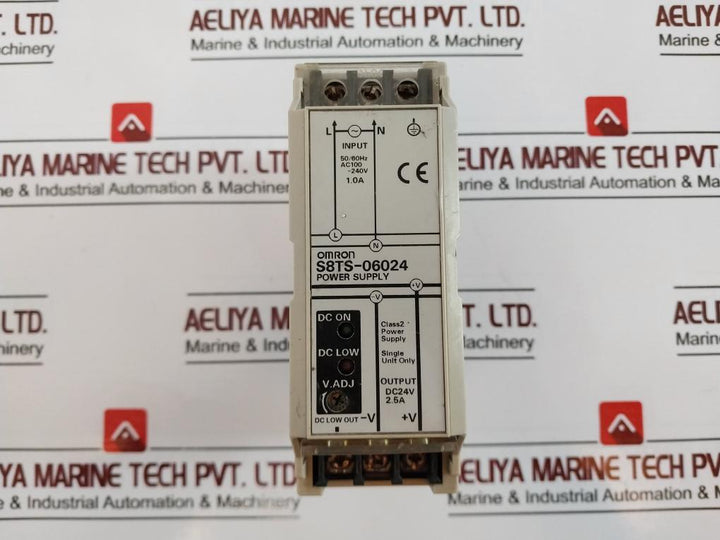 Omron S8Ts-06024 Power Supply Dc24V 2.5A 100-240V Ac 50/60Hz