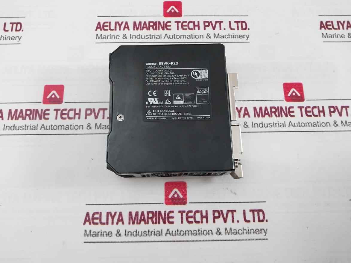 Omron S8Vk-r20 Redundancy Unit Dc10-60V 20A 40°C