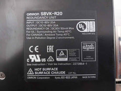 Omron S8Vk-r20 Redundancy Unit Dc10-60V 20A 40°C