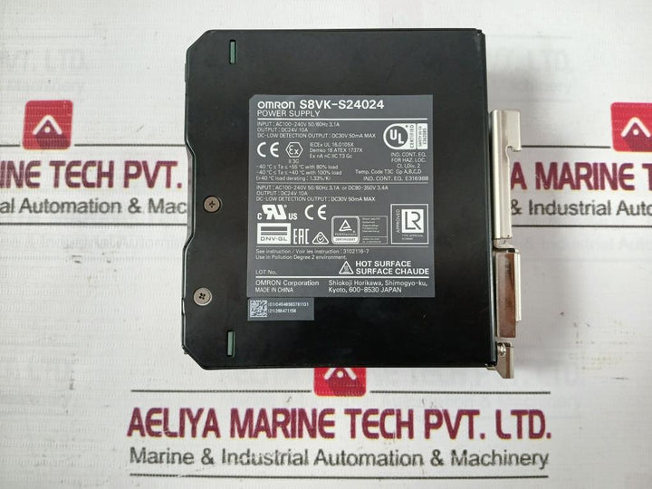 Omron S8Vk-s24024 Switch Mode Power Supply Unit Dc24V 10A