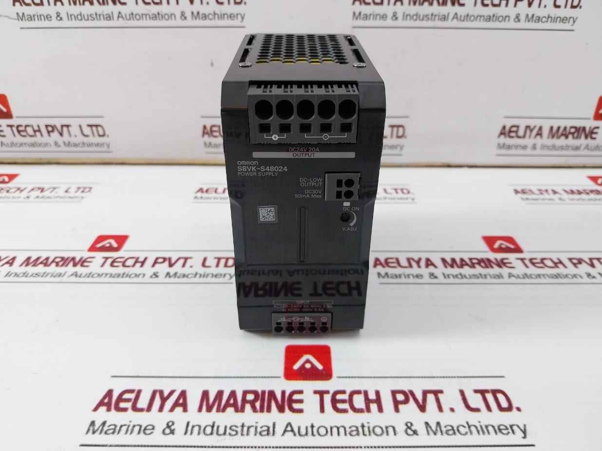 Omron S8Vk-s48024 Switching Mode Power Supply Ac100-240V 50/60Hz 5.9A