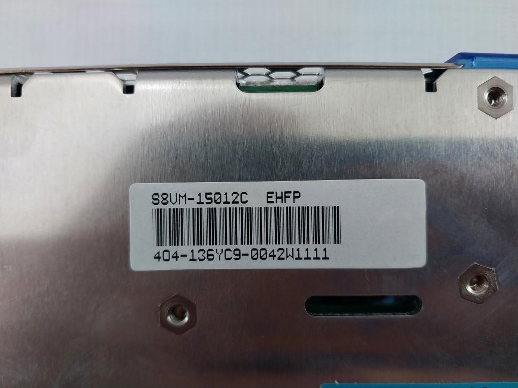 Omron S8Vm-15012C Power Supply Ac100-240V 50/60Hz Dc 12V 404-136Yc9-0042