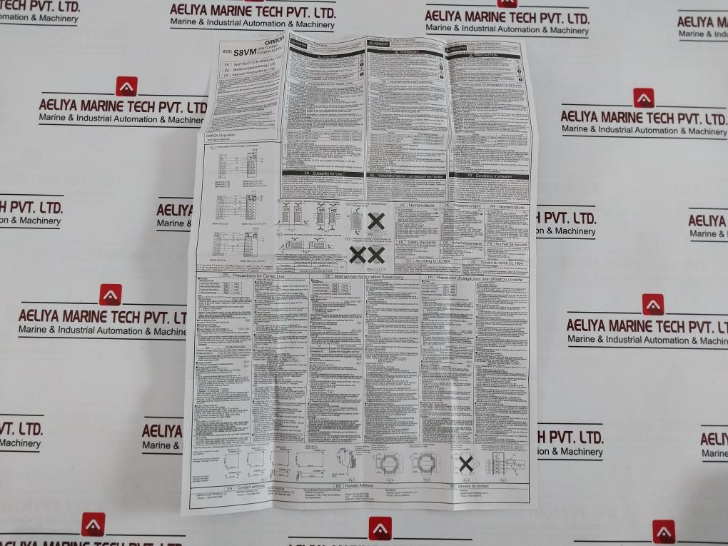 Omron S8Vm-15024C Switching Mode Power Supply Ac100-240V 50/60Hz Dc24V