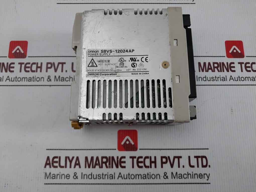 Omron S8vs-12024ap Power Supply 50/60hz Dc30v 50ma