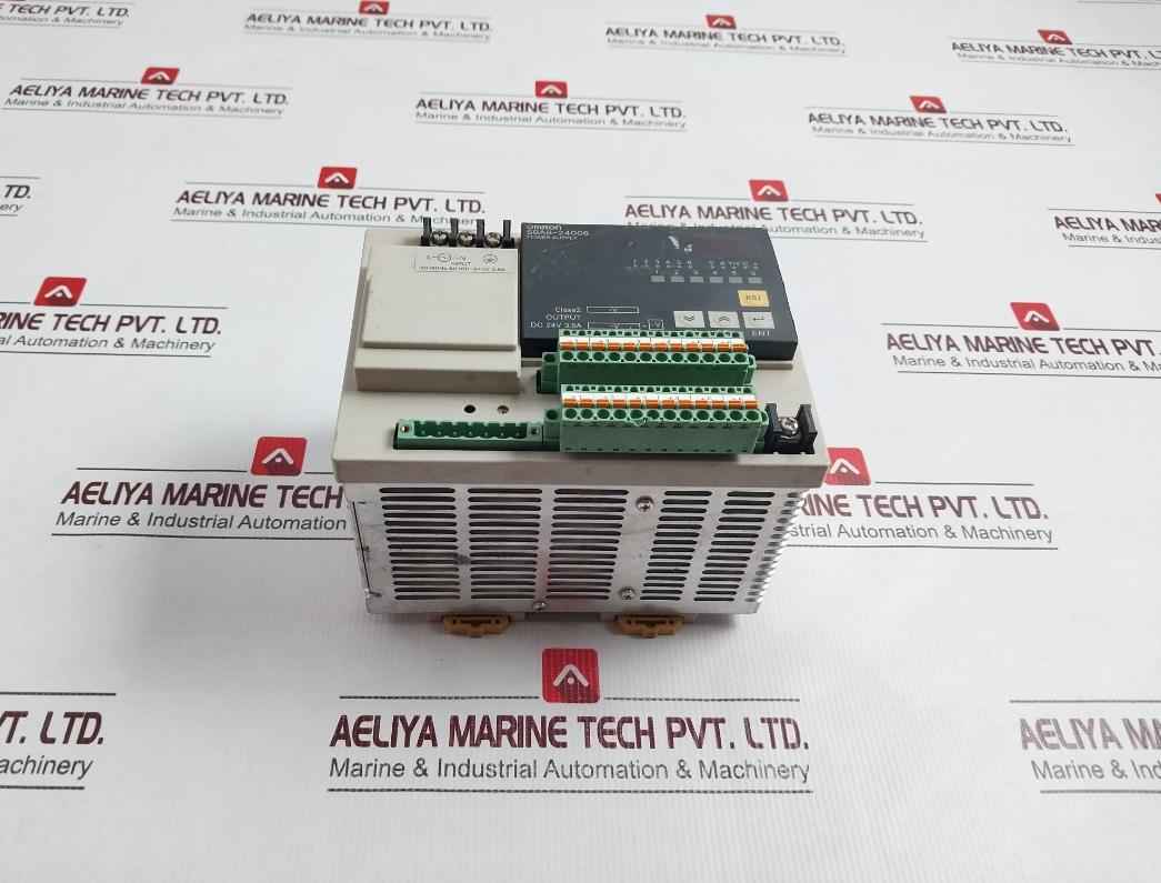 Omron S8as-24006 Power Supply Module Class 2 Ac 100-240v 50/60hz Dc 24v