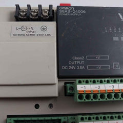 Omron S8as-24006 Power Supply Module Class 2 Ac 100-240v 50/60hz Dc 24v