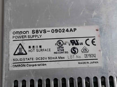 Omron S8vs-09024ap Power Supply Dc24v 3.75a