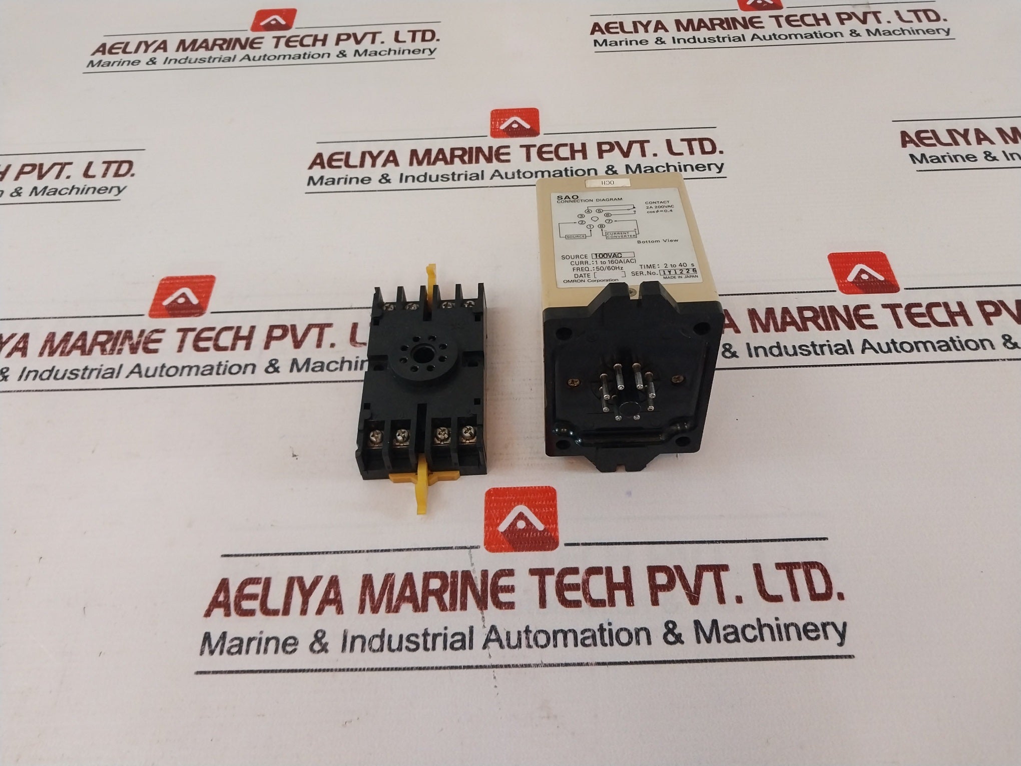 Omron Sao-q Current Sensor 100V Ac