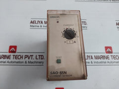 Omron Sao-s5N Current Sensor 50/60 Hz 24V Dc 250V 7.5A