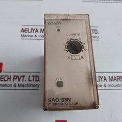 Omron Sao-s5N Current Sensor 50/60 Hz 24V Dc 250V 7.5A