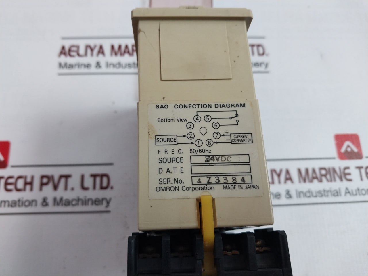Omron Sao-s5N Current Sensor 50/60 Hz 24V Dc 250V 7.5A