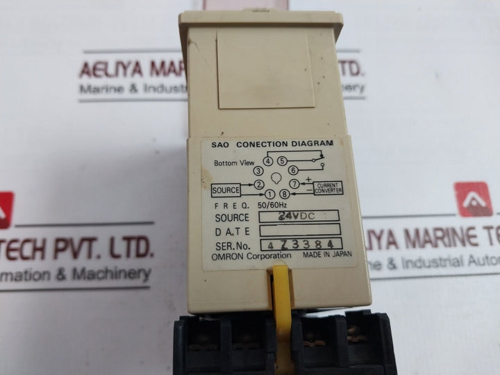 Omron Sao-s5N Current Sensor 50/60 Hz 24V Dc 250V 7.5A