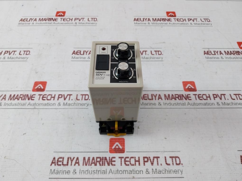 Omron Sdv-fh6 Voltage Sensor 100/110Vac 2A 220Vac 24Vdc 0.35A 125Vdc 250V 7.5A