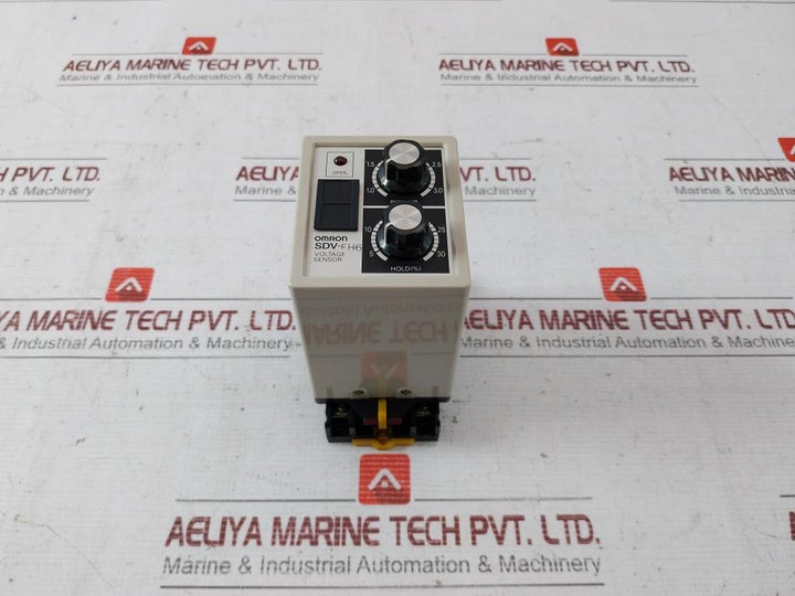 Omron Sdv-fh6 Voltage Sensor 100/110Vac 2A 220Vac 24Vdc 0.35A 125Vdc 250V 7.5A