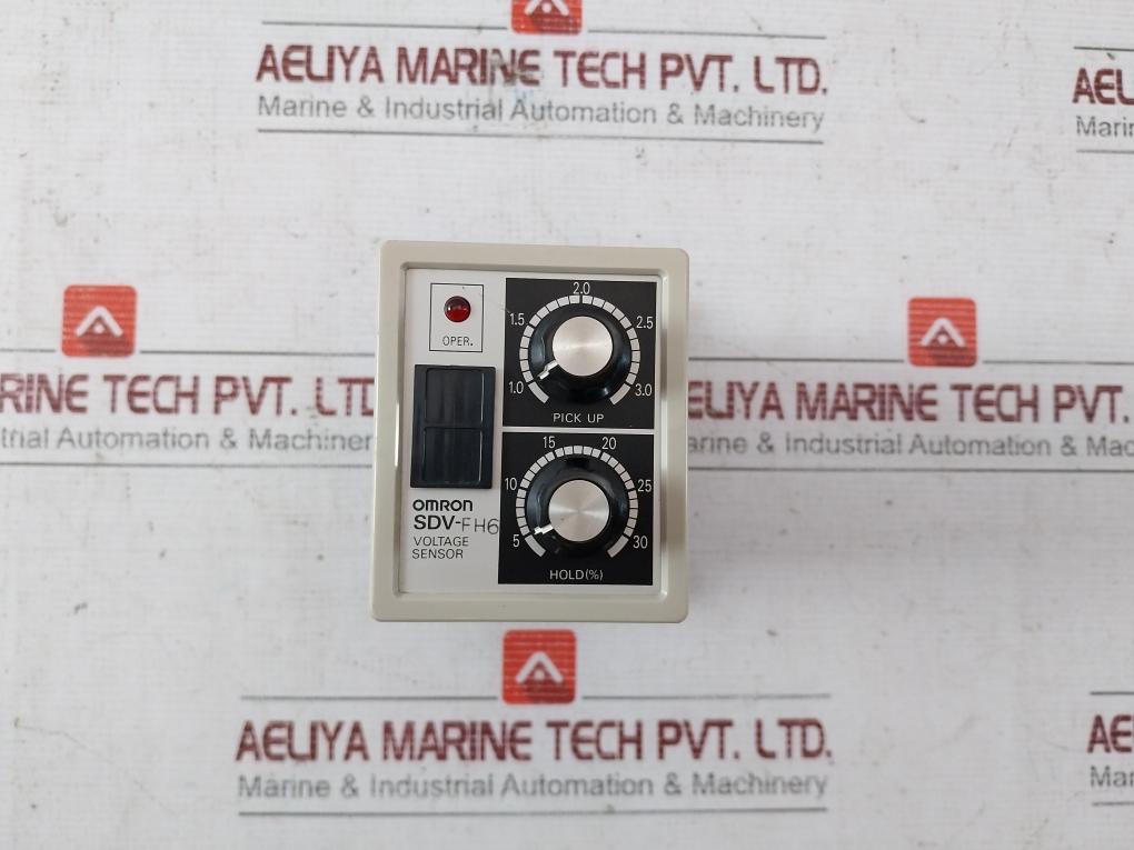 Omron Sdv-fh6 Voltage Sensor 100/110Vac 2A 220Vac 24Vdc 0.35A 125Vdc 250V 7.5A