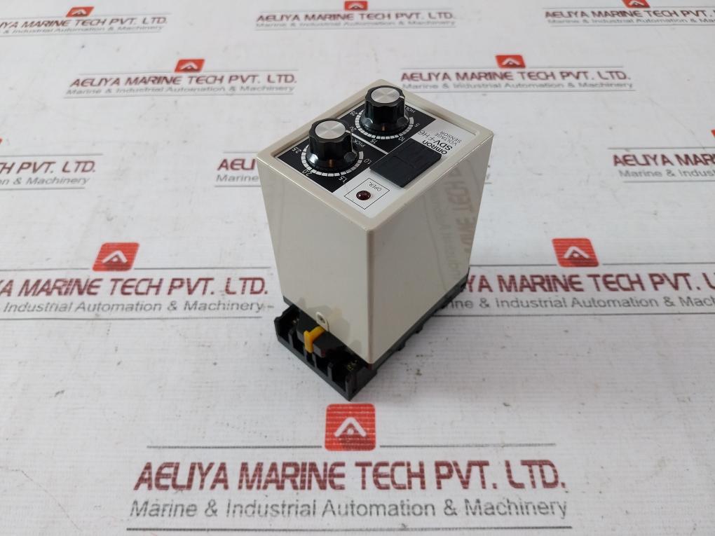 Omron Sdv-fh6 Voltage Sensor 100/110Vac 2A 220Vac 24Vdc 0.35A 125Vdc 250V 7.5A