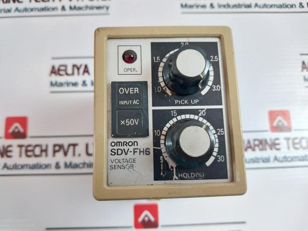 Omron Sdv-fh6 Voltage Sensor With 8Pfa1 Base 100/110Vac