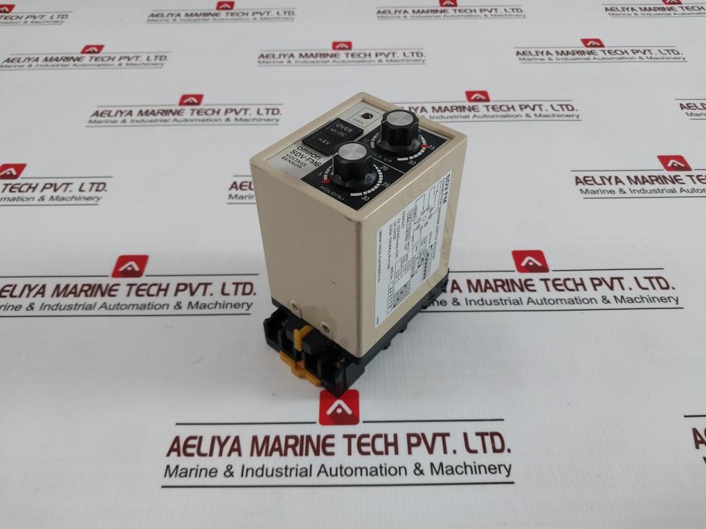 Omron Sdv-fm6 Voltage Sensor With Base 100/110Vac 250V 7.5A