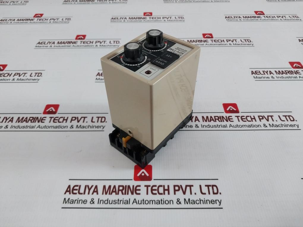 Omron Sdv-fm6 Voltage Sensor With Base 100/110Vac 250V 7.5A