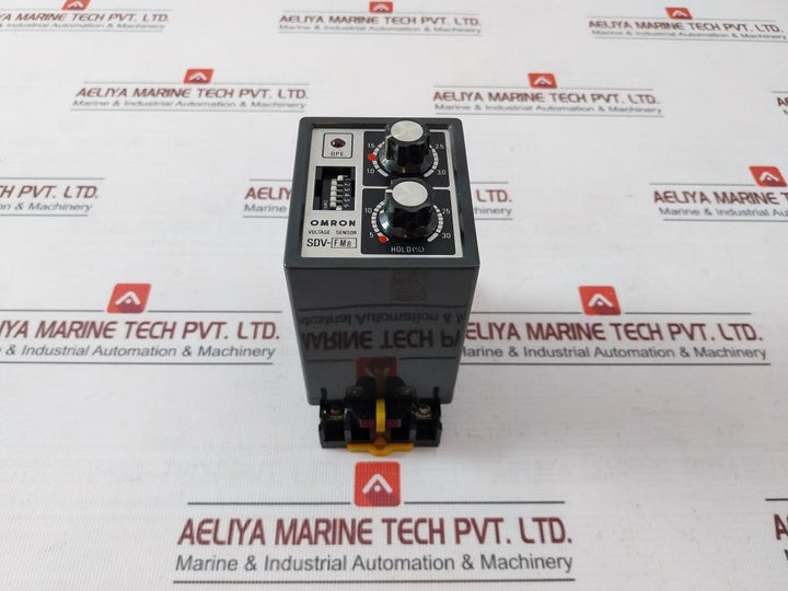 Omron Sdv-fm6 Voltage Sensor With Base Ac100/110V 8Pfa1 2A 24Vdc