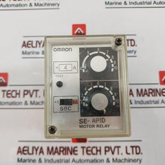 Omron Se-ap1D Motor Relay 2 To 40S 50/60Hz