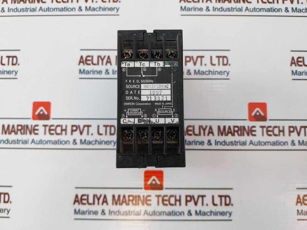 Omron Se-k1n Motor Relay 1-10 Sec, 100/110/120vac, 4-10 X 0.5 A, 50/60 Hz