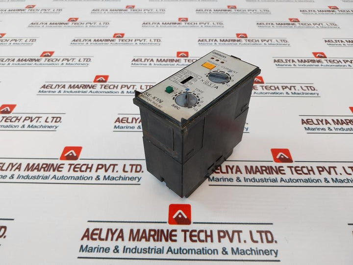 Omron Se-k1n Motor Relay 1-10 Sec, 100/110/120vac, 4-10 X 0.5 A, 50/60 Hz
