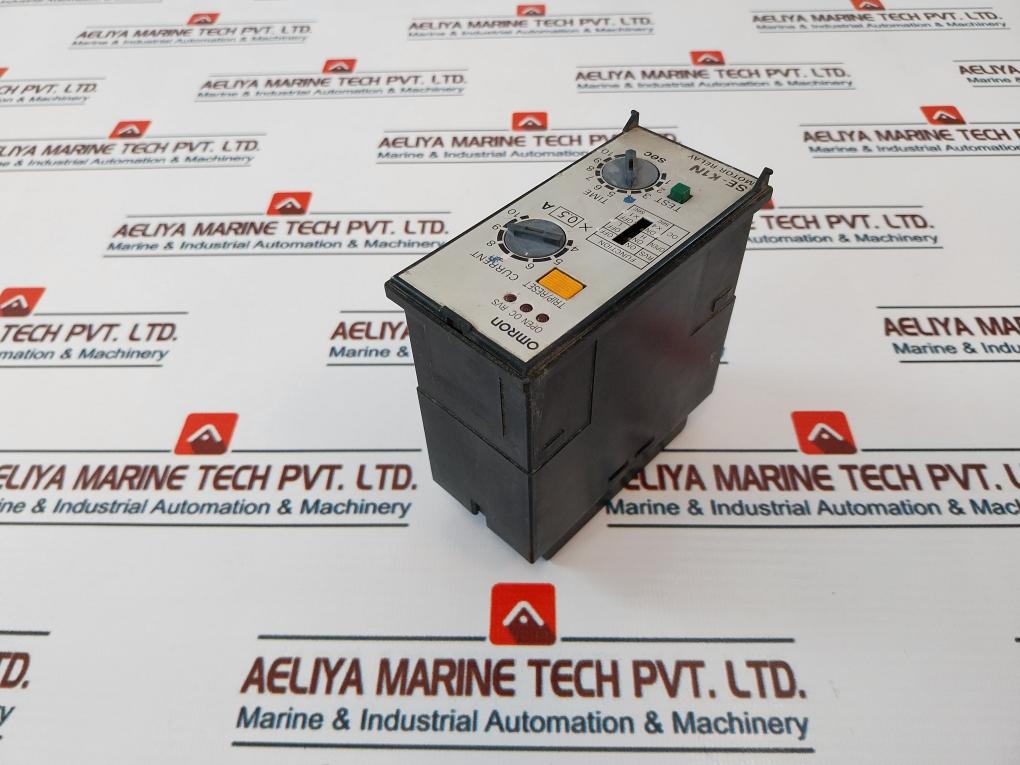 Omron Se-k1n Motor Relay 1-10 Sec, 100/110/120vac, 4-10 X 0.5 A, 50/60 Hz