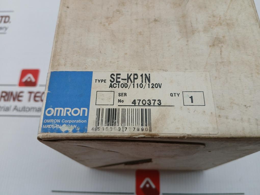 Motor Relay 50/60Hz 100/110/120Vac Omron Se-kp1N