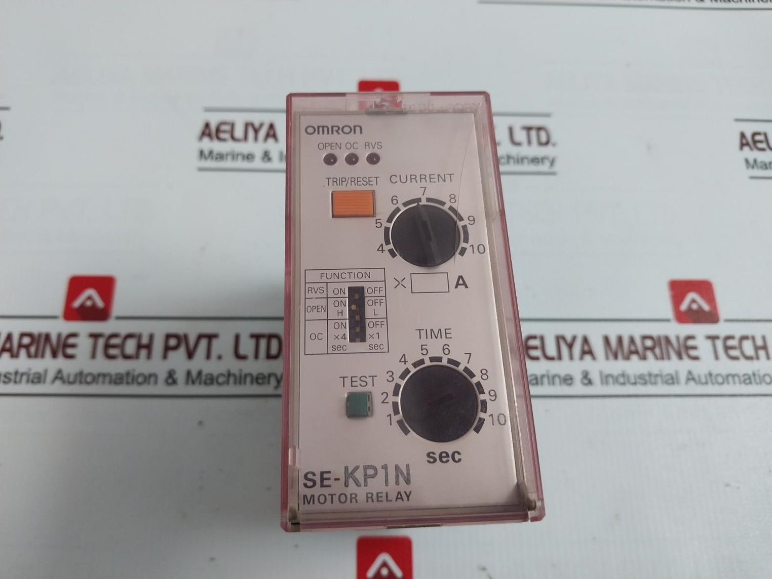 Omron Se-kp1N Motor Protective Relay 1 – 10 Second Input 100 / 110 / 120 Vac