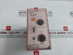 Omron Se-kp1N Motor Protective Relay 1 – 10 Second Input 100 / 110 / 120 Vac