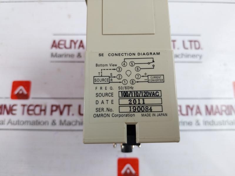 Omron Se-kp1N Motor Relay 100/120Vac 4-10A 50/60Hz
