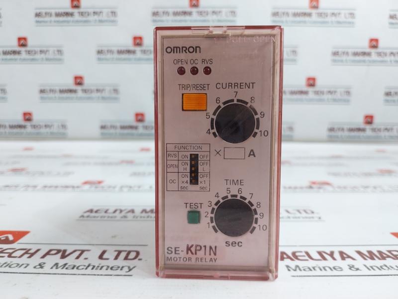 Omron Se-kp1N Motor Relay 100/120Vac 4-10A 50/60Hz