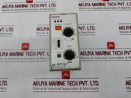 Omron Se-kp1N Motor Relay With Base 1-10 Sec 50/60 Hz 250V , 4-10 A