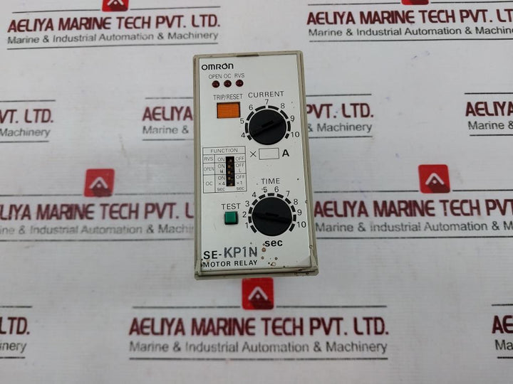 Omron Se-kp1N Motor Relay With Base 1-10 Sec 50/60 Hz 250V , 4-10 A