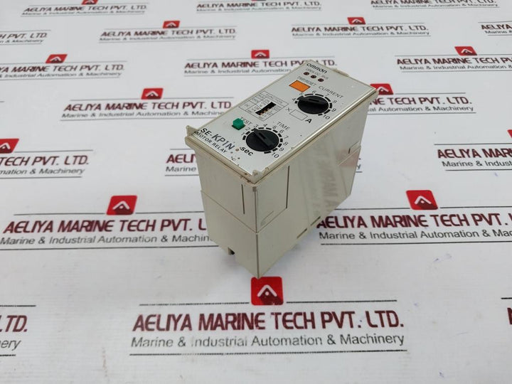 Omron Se-kp1N Motor Relay With Base 1-10 Sec 50/60 Hz 250V , 4-10 A