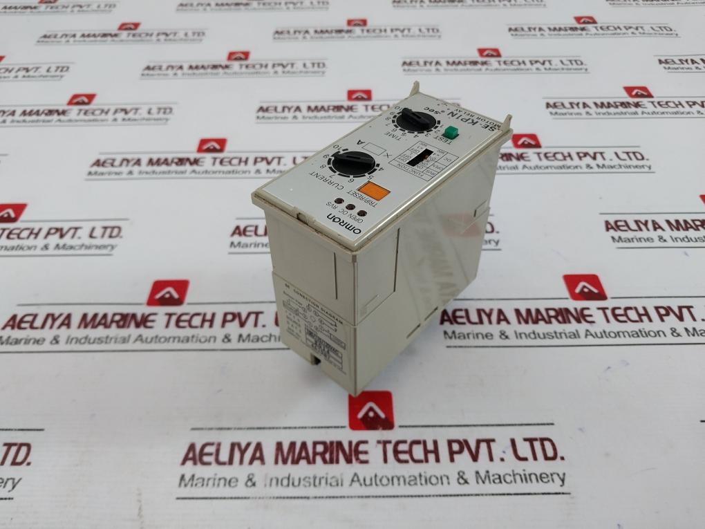 Omron Se-kp1N Motor Relay With Base 1-10 Sec 50/60 Hz 250V , 4-10 A