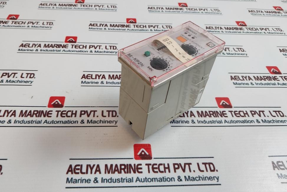 Omron Se-kp2N Motor Relay 1-10 Sec 4-10A 50/60Hz