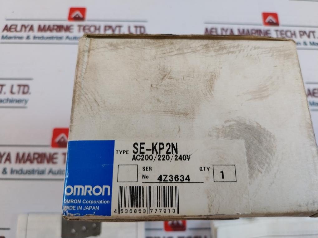 Omron SE-KP2N Motor Relay 1-10 sec 50/60Hz