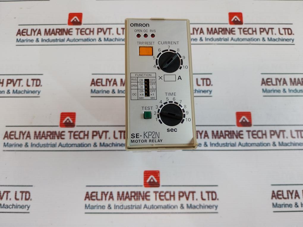 Omron SE-KP2N Motor Relay 1-10 sec 50/60Hz 5497312-2A