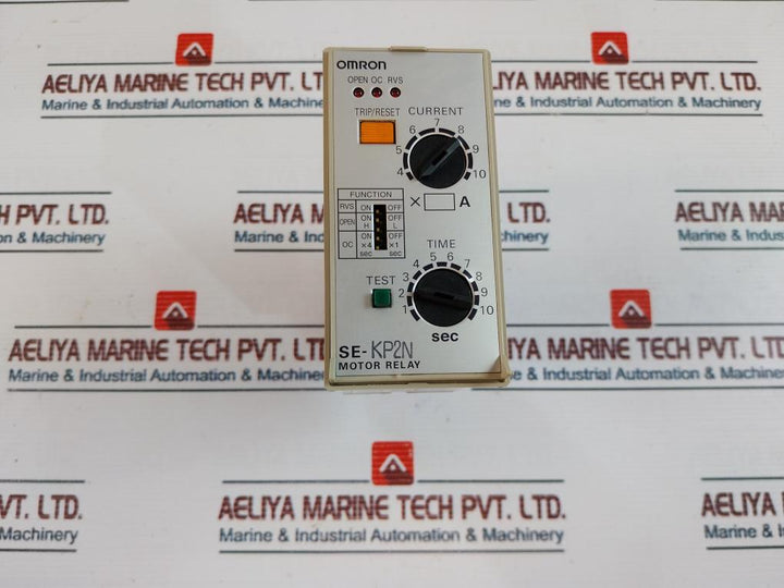 Omron SE-KP2N Motor Relay 1-10 sec 50/60Hz 5497312-2A