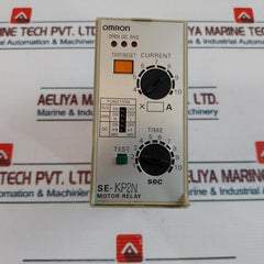 Omron SE-KP2N Motor Relay 1-10 sec 50/60Hz 5497312-2A