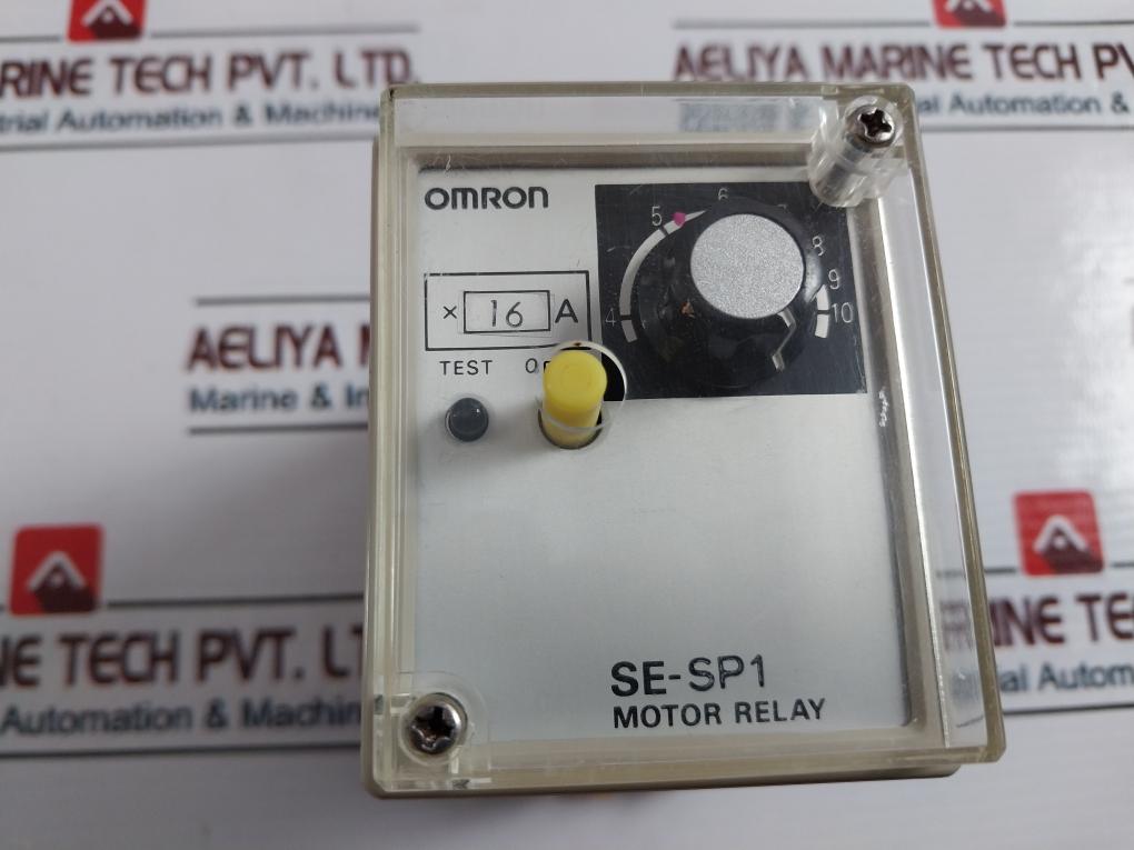 Omron Se-sp1 Motor Relay 50/60 Hz