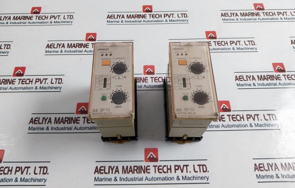 Omron Se-sp1N Motor Relay 1-10 Sec, 250V 7.5A 50/60Hz