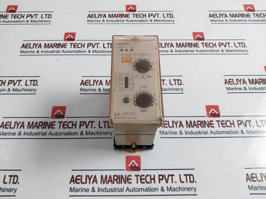 Omron Se-sp1N Motor Relay 1-10 Sec, 250V 7.5A 50/60Hz