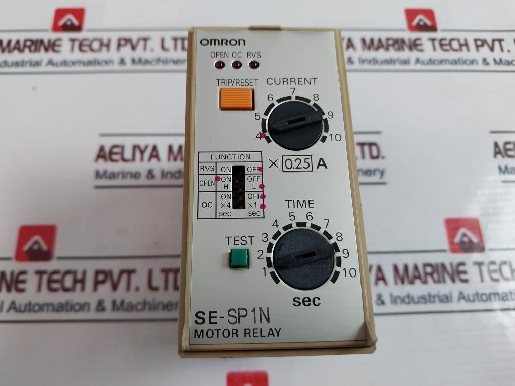 Omron Se-sp1N Motor Relay 7.5A 250V