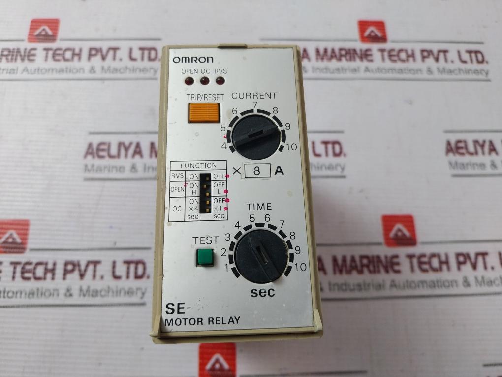 Omron Se Motor Protective Relay 1-10 Sec, 120Vac 50/60Hz