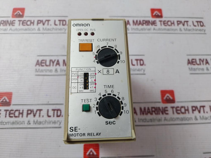 Omron Se Motor Protective Relay 1-10 Sec, 120Vac 50/60Hz